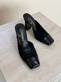 Chanel Mules in Lambskin & Patent Calfskin