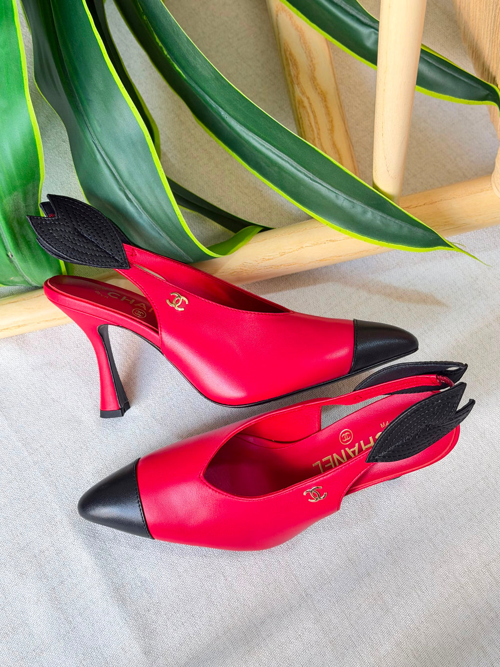 Chanel Slingbacks Lambskin 95mm Heel - 6