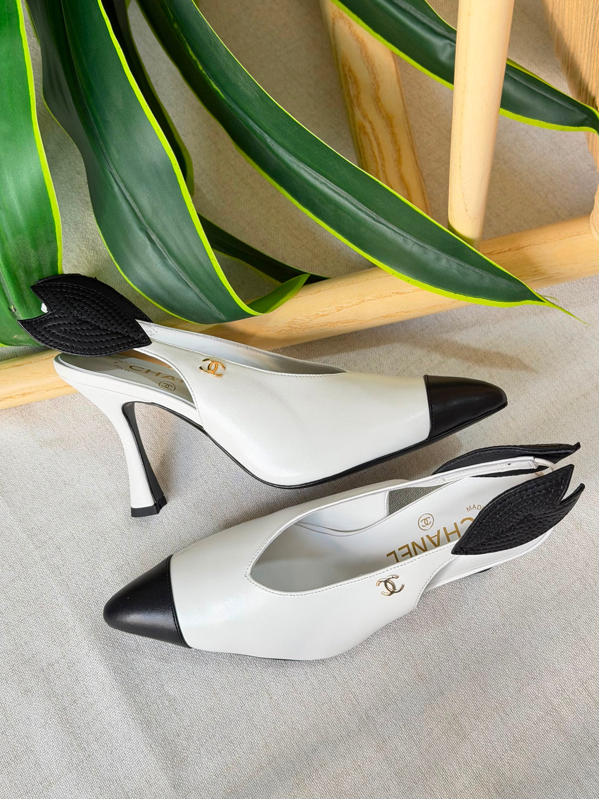 Chanel Slingbacks Lambskin 95mm Heel - 3