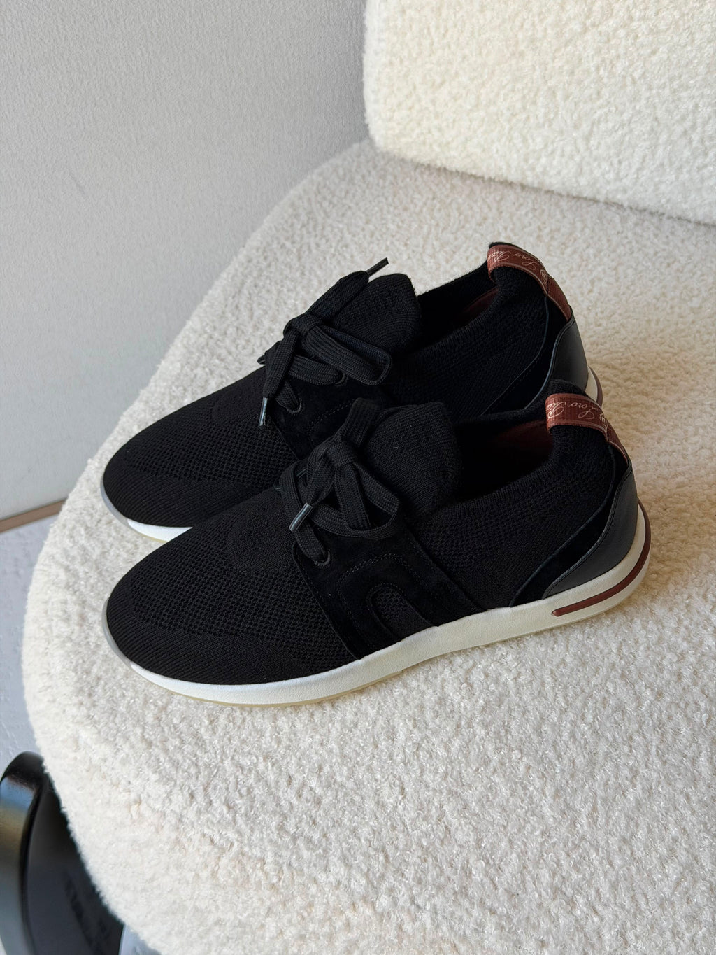 Loro Piana Grey 360 LP Lady Flexy Walk Sneakers