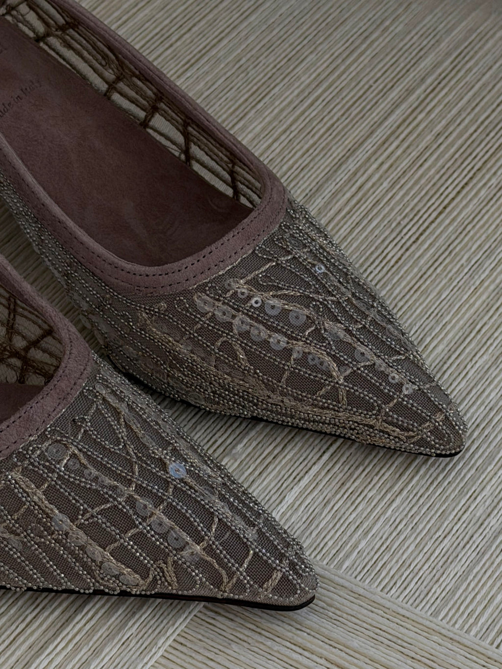 Brunello Cucinelli 55mm sequin-embellished Pumps - 3