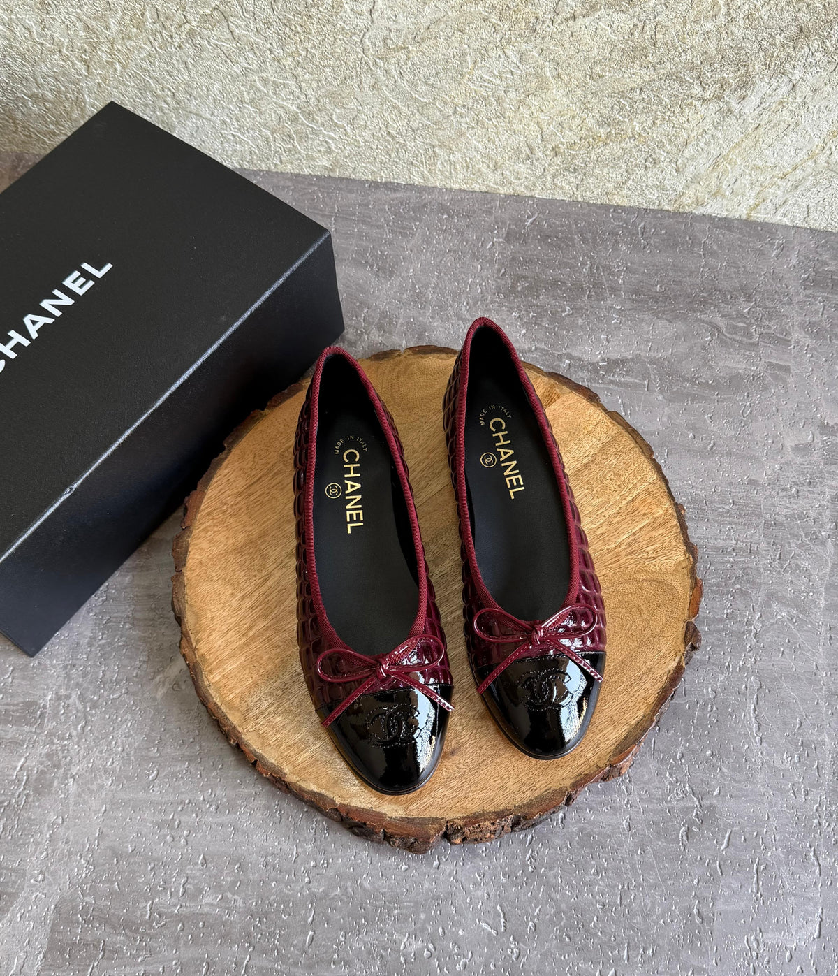 Chanel Ballet flats - Crocodile embossed patent - 6