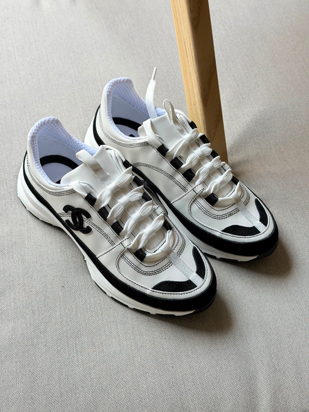 Chanel Trainers - Calfskin & suede calfskin