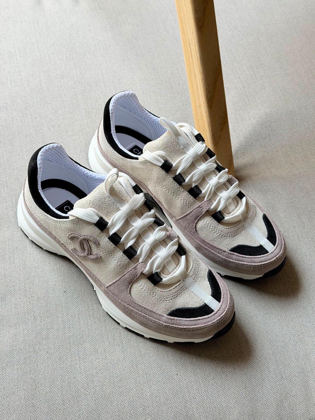 Chanel Trainers - Calfskin & suede calfskin