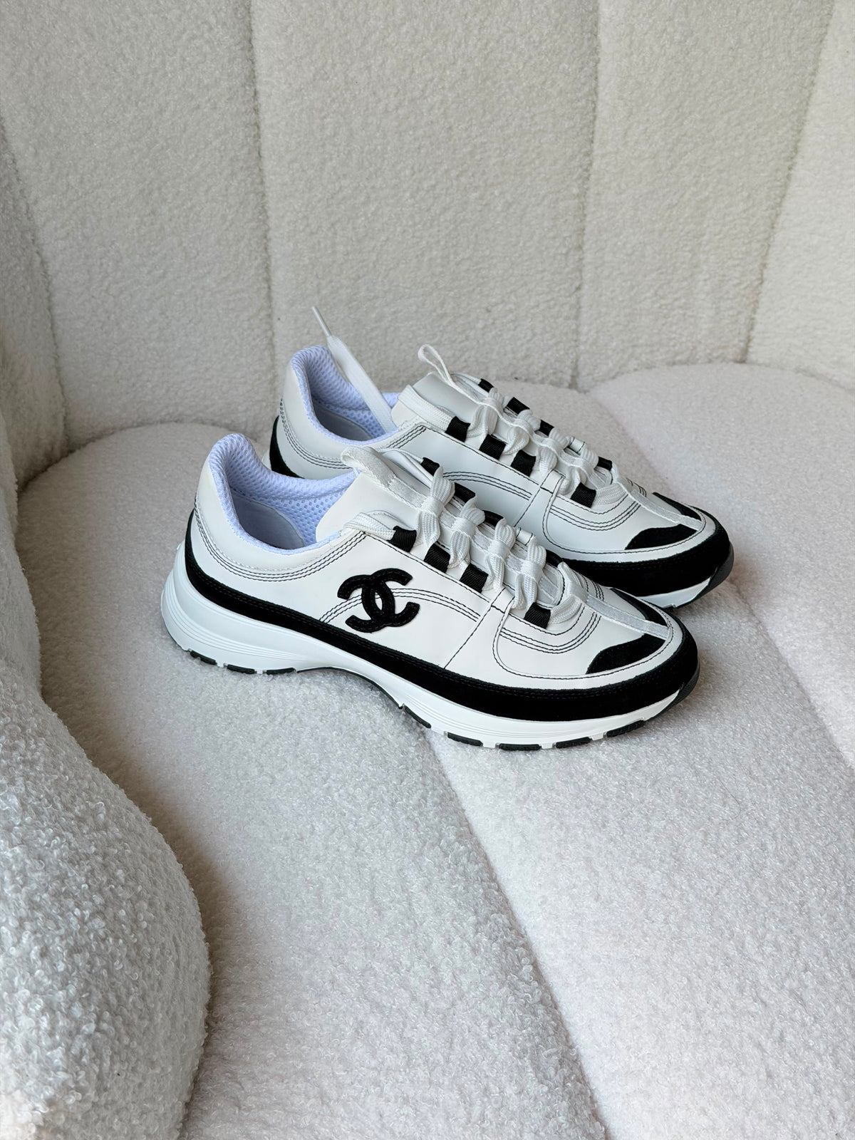 Chanel Trainers - Calfskin & suede calfskin