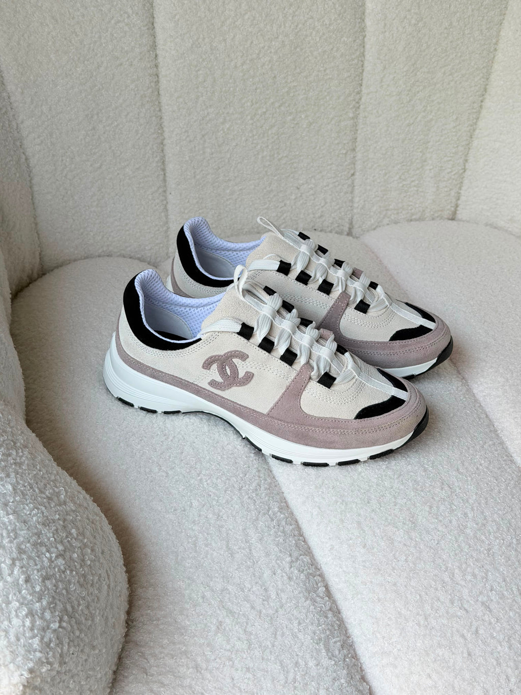 Chanel Trainers - Calfskin & suede calfskin