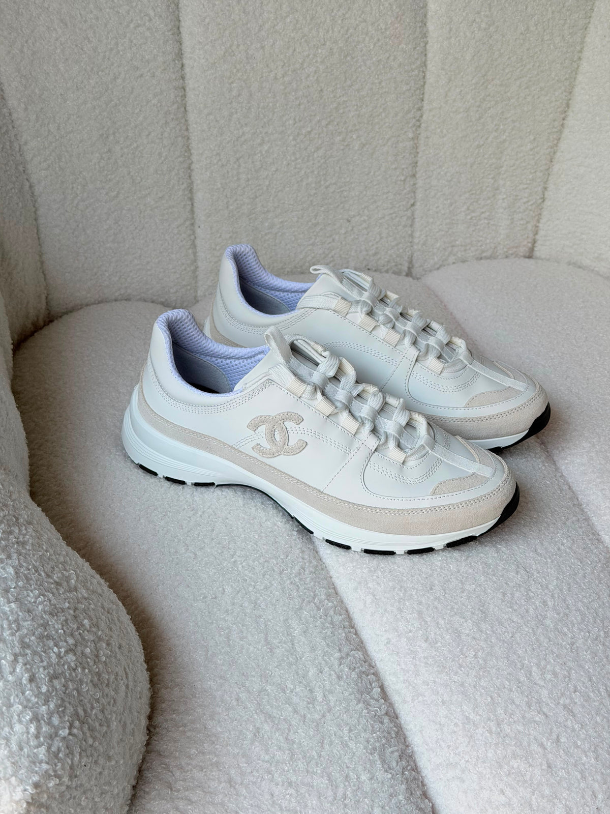 Chanel Trainers - Calfskin & suede calfskin