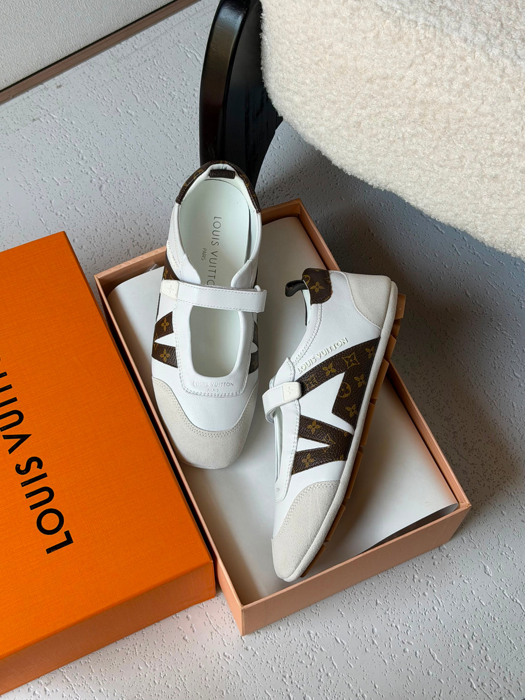 LV Sneakerina Mary Jane  Sneakers