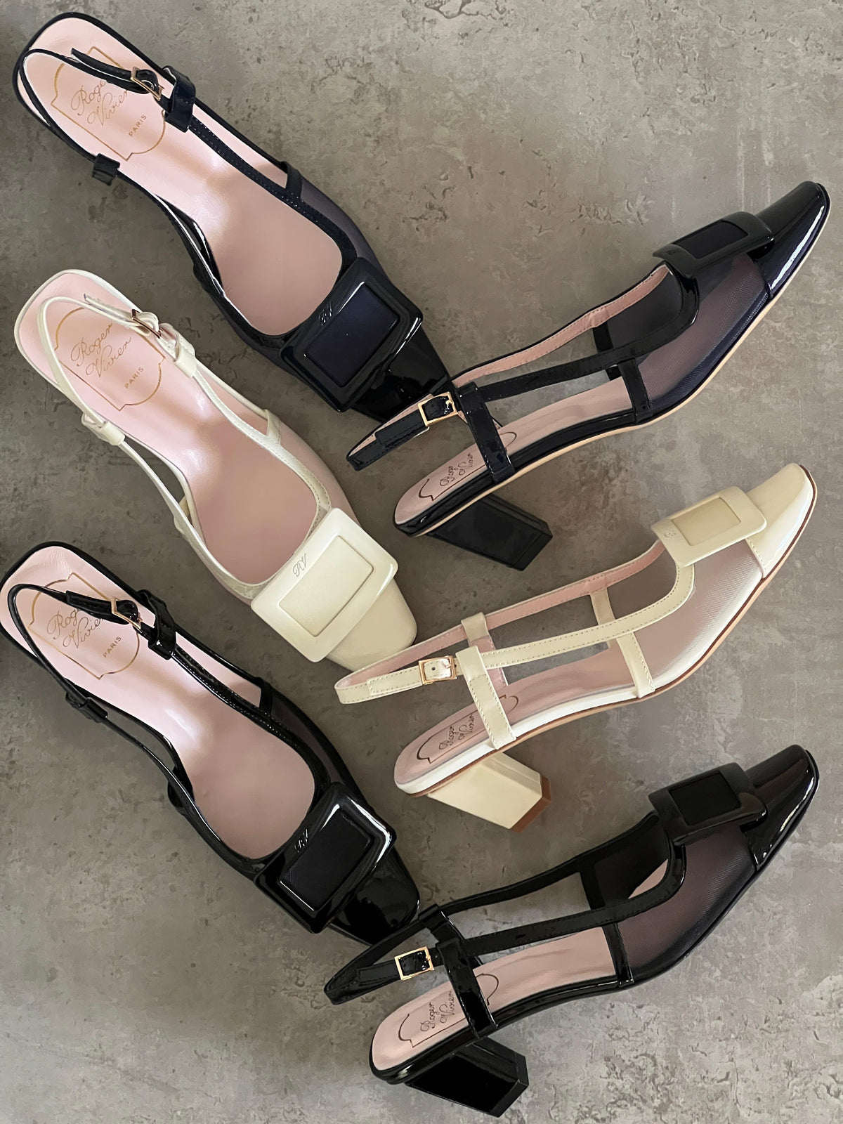 Roger Vivier Belle Vivier slingback pumps