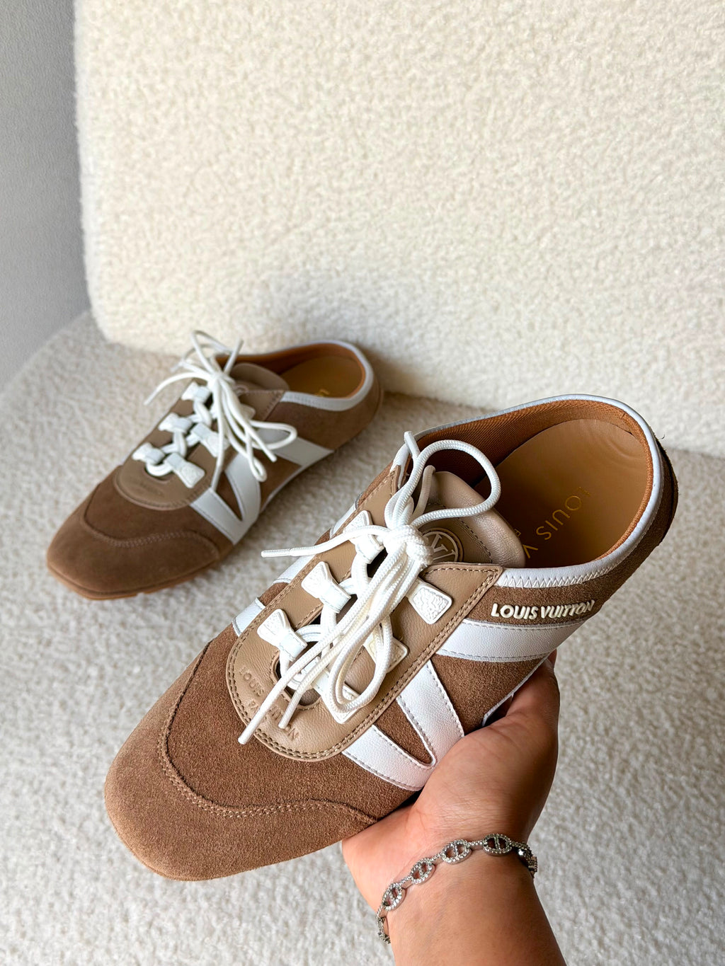 LV Sneakerina Open Back  Shoes
