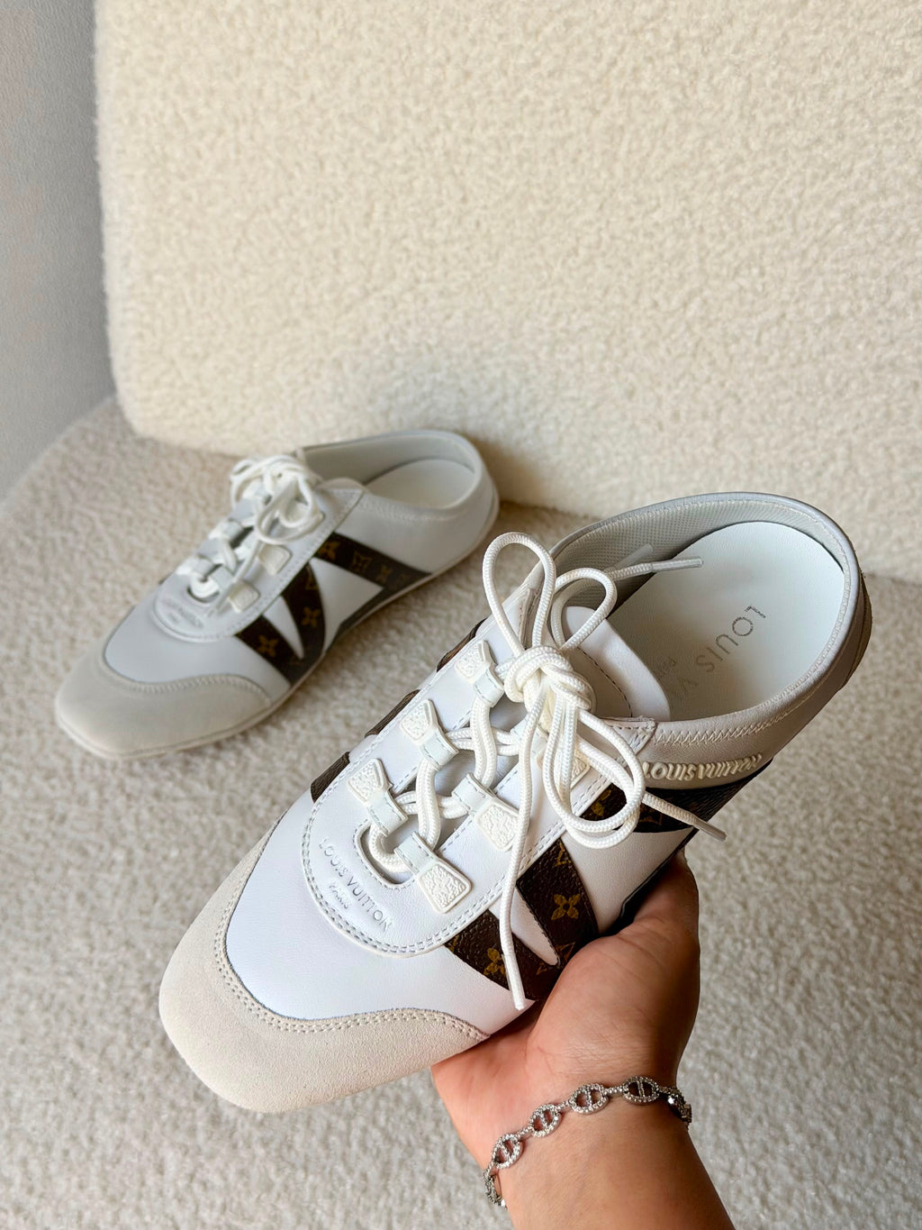 LV Sneakerina Open Back  Shoes