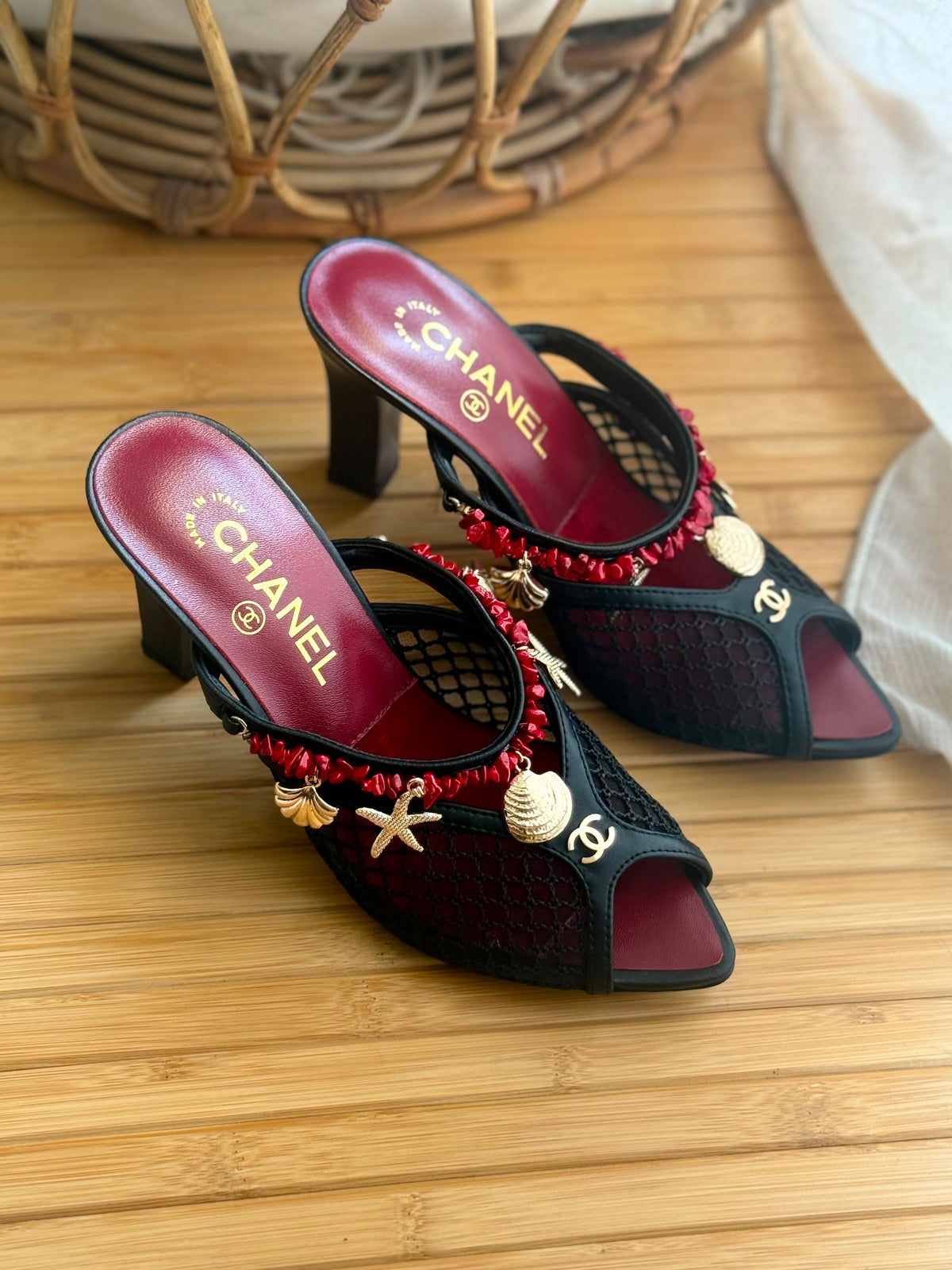 Chanel 26M Coco Beach Mules - 2