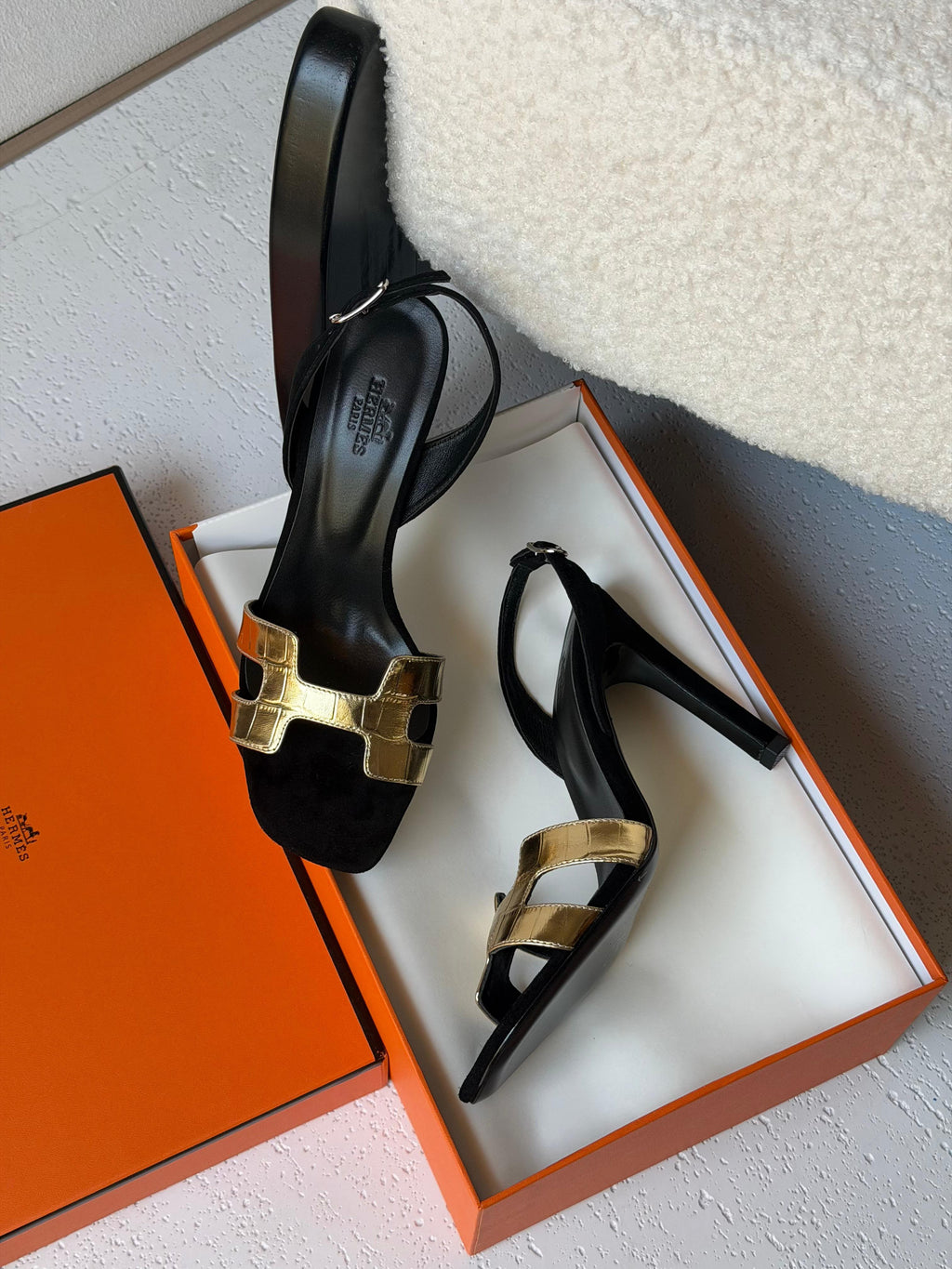 Hermes Joy 70 sandal - 3