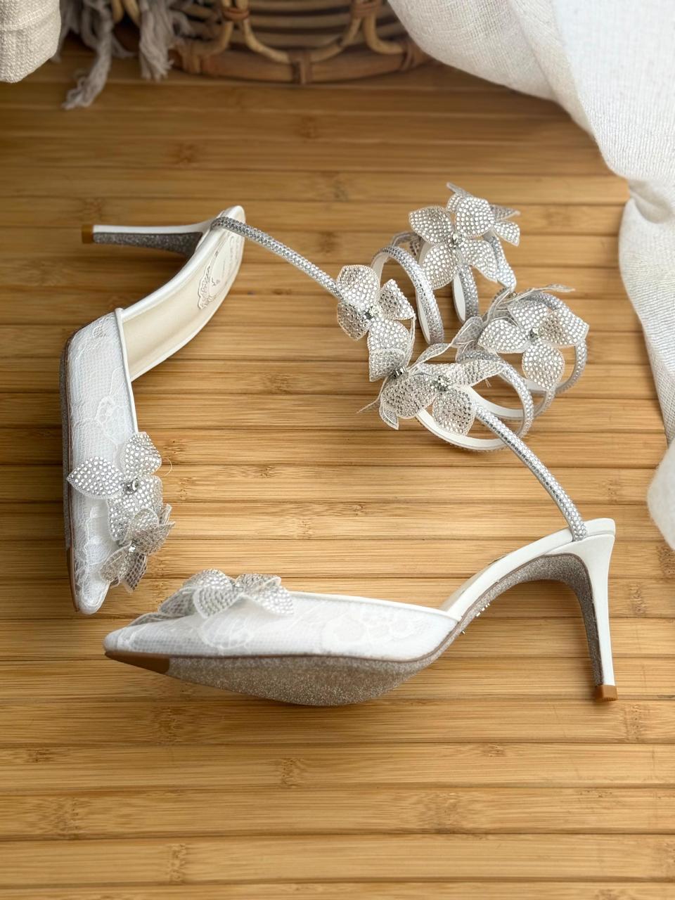 René Caovilla 105mm Floriane Sandals - 4