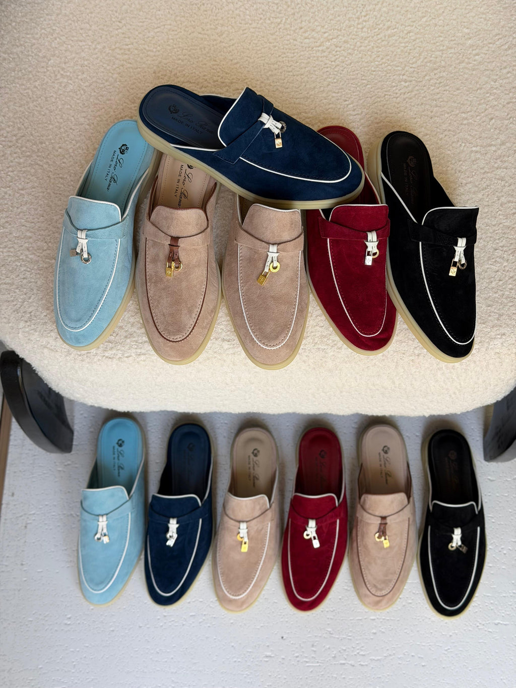 Loro Piana Babouche Charms Flat. - 2