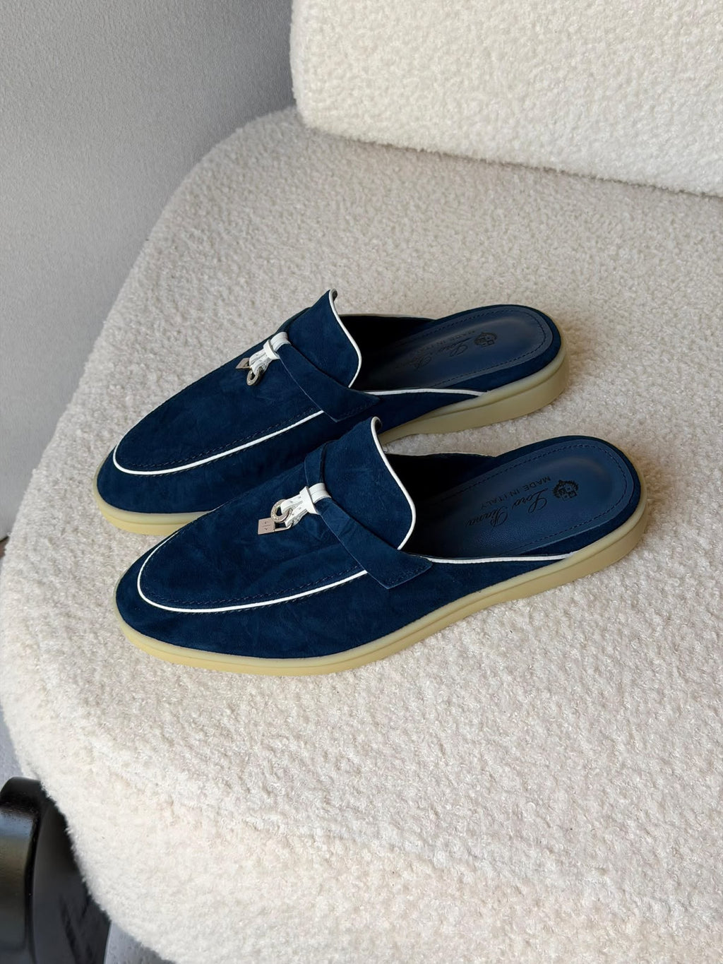 Loro Piana Babouche Charms Flat. - 7