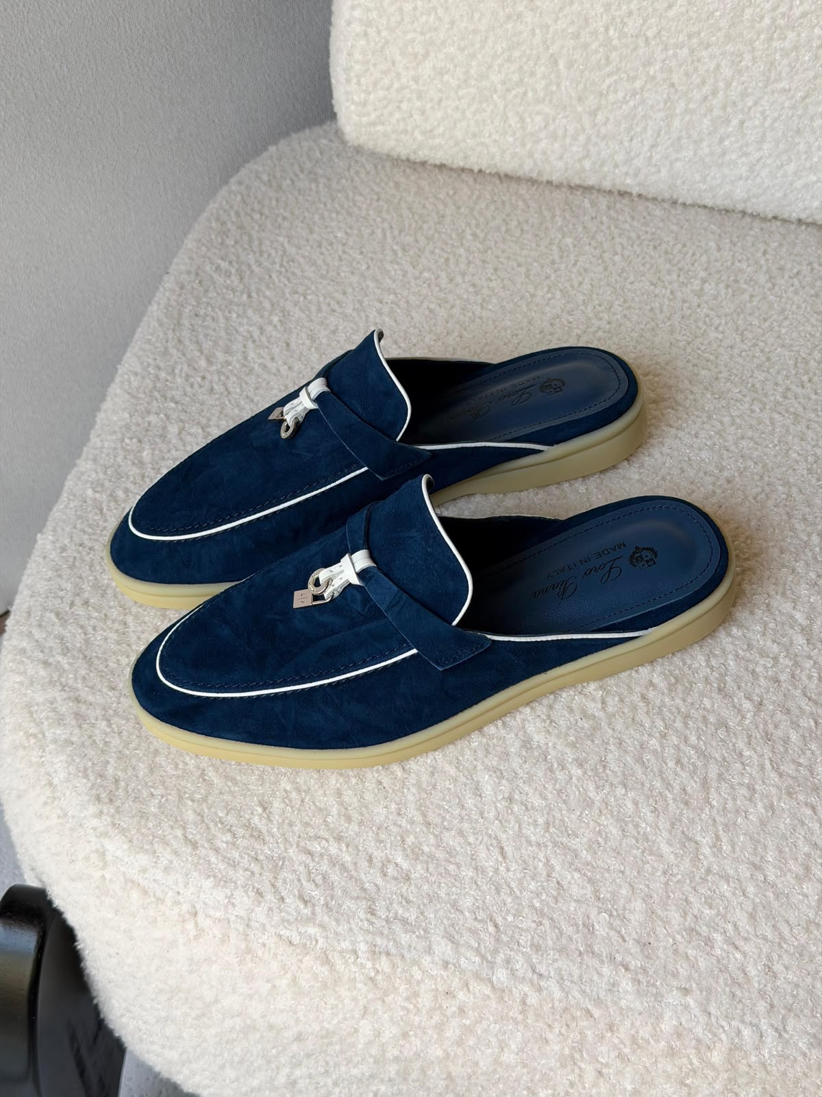Loro Piana Babouche Charms Flat. - 7