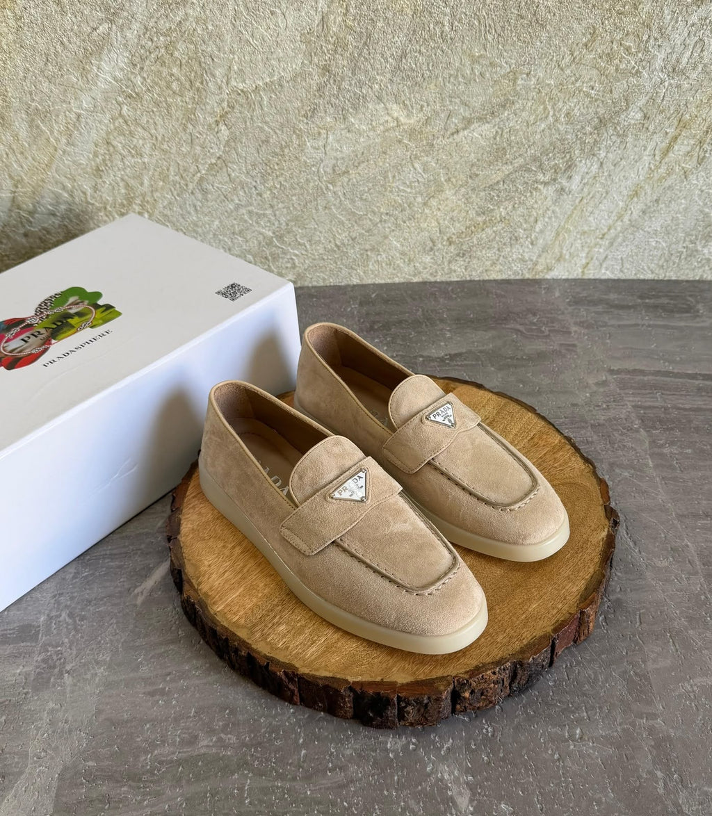 Prada Suede Loafers