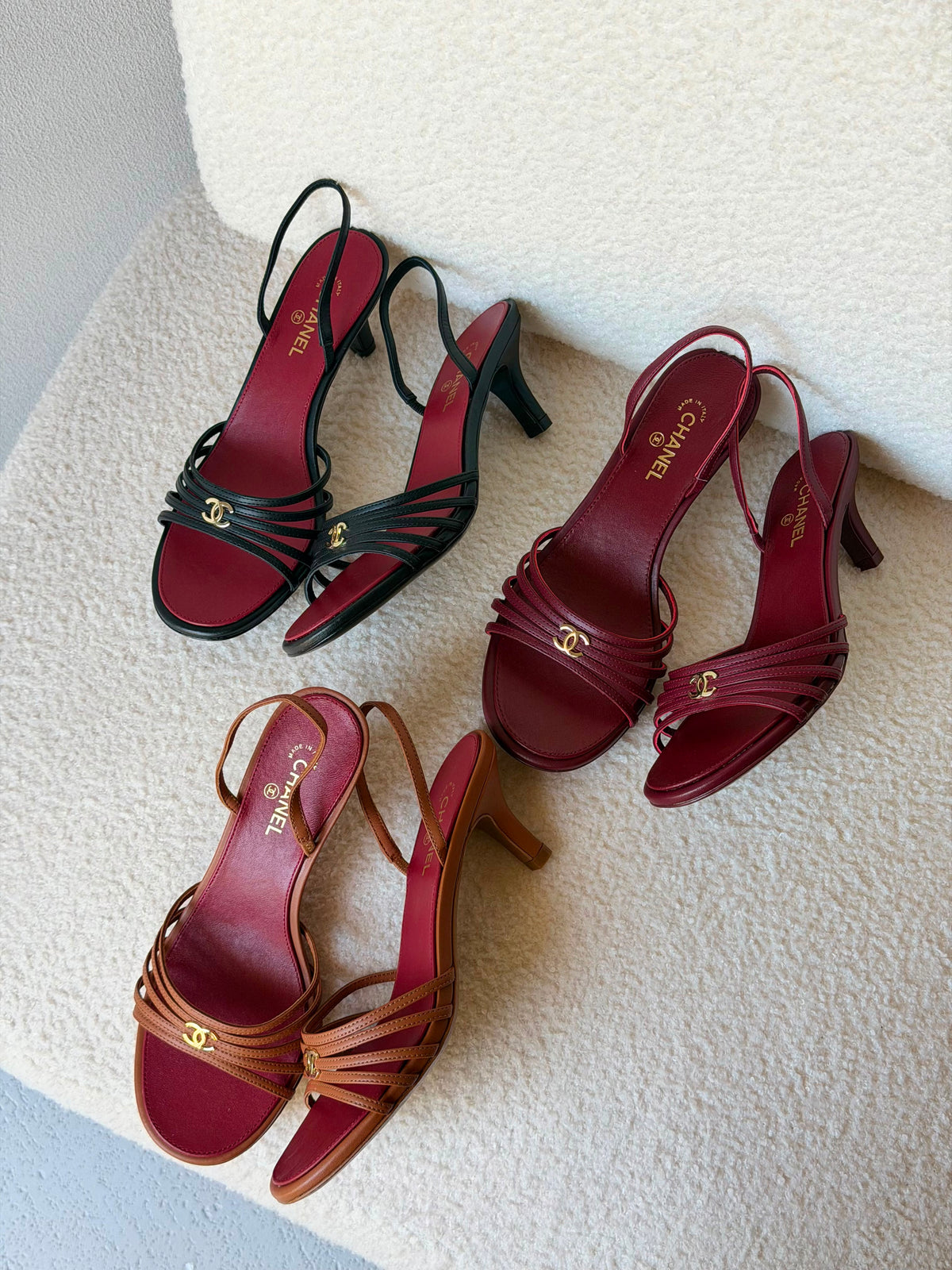 Chanel Goatskin Sandals - 2