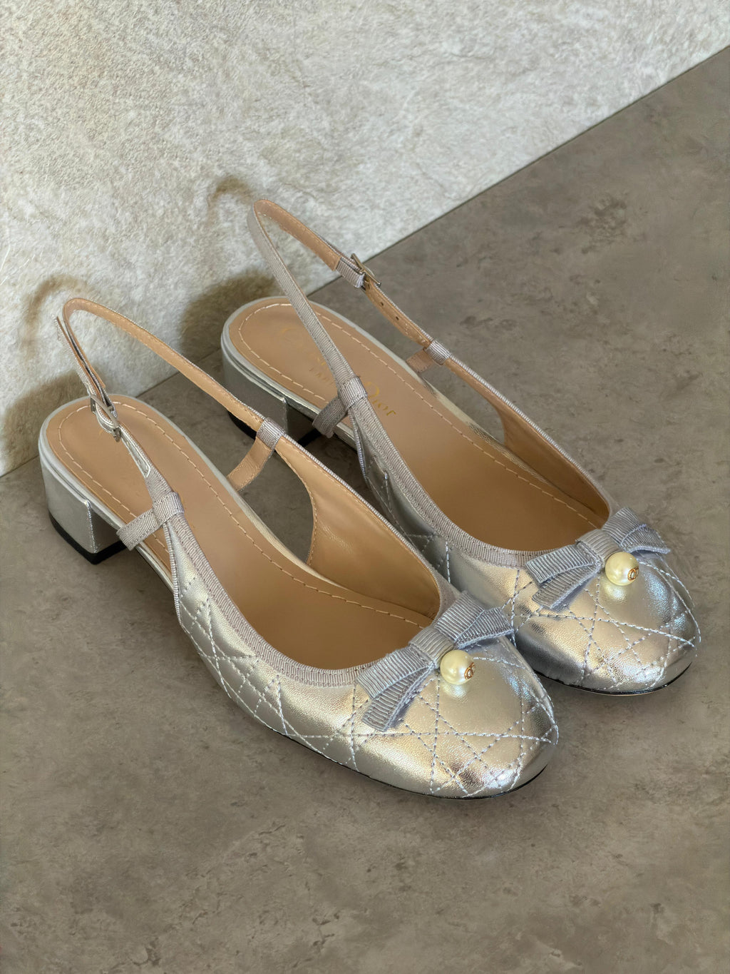 Dior Ballet Slingback Pumps - 3