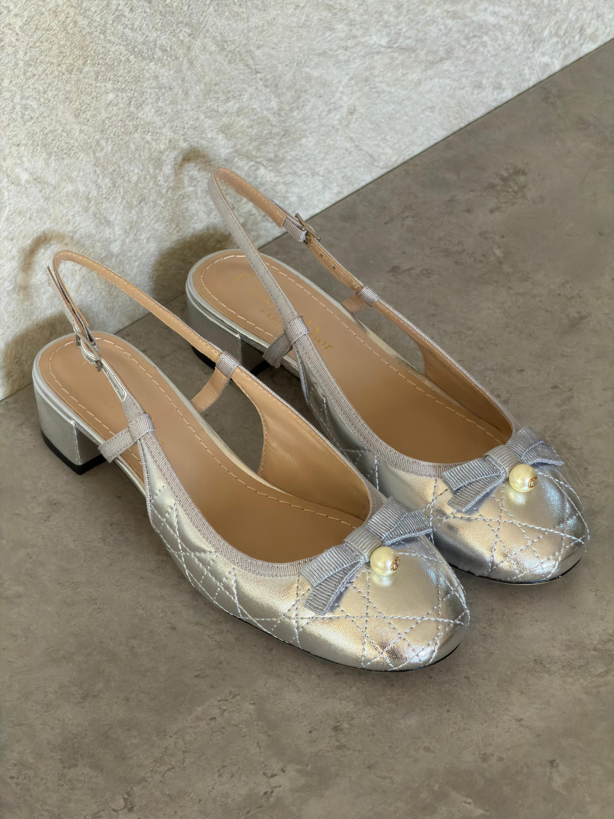 Dior Ballet Slingback Pumps - 3