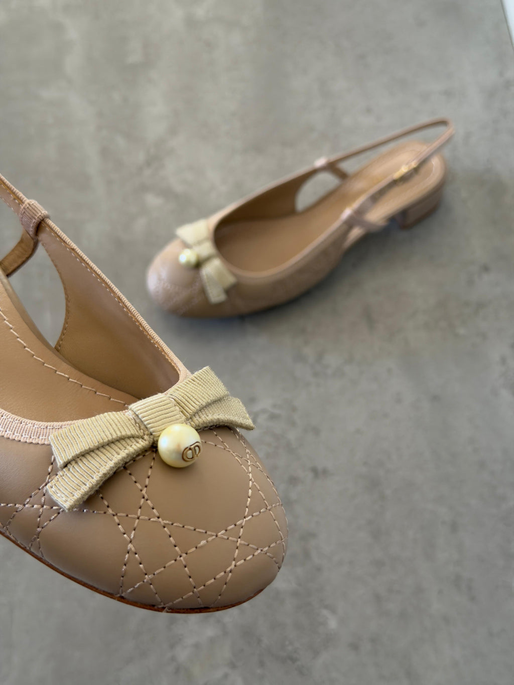 Dior Ballet Slingback Pumps - 8
