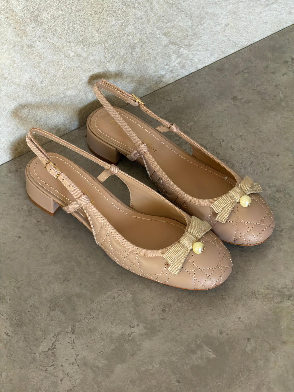 Dior Ballet Slingback Pumps - 5
