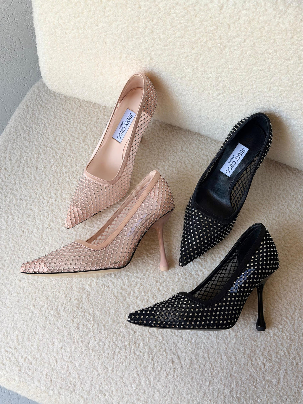 Jimmy Choo 95mm Ixia pumps - 5