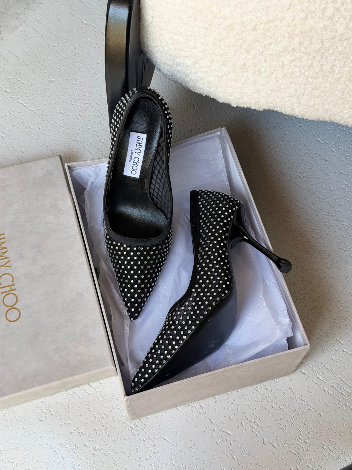 Jimmy Choo 95mm Ixia pumps - 3