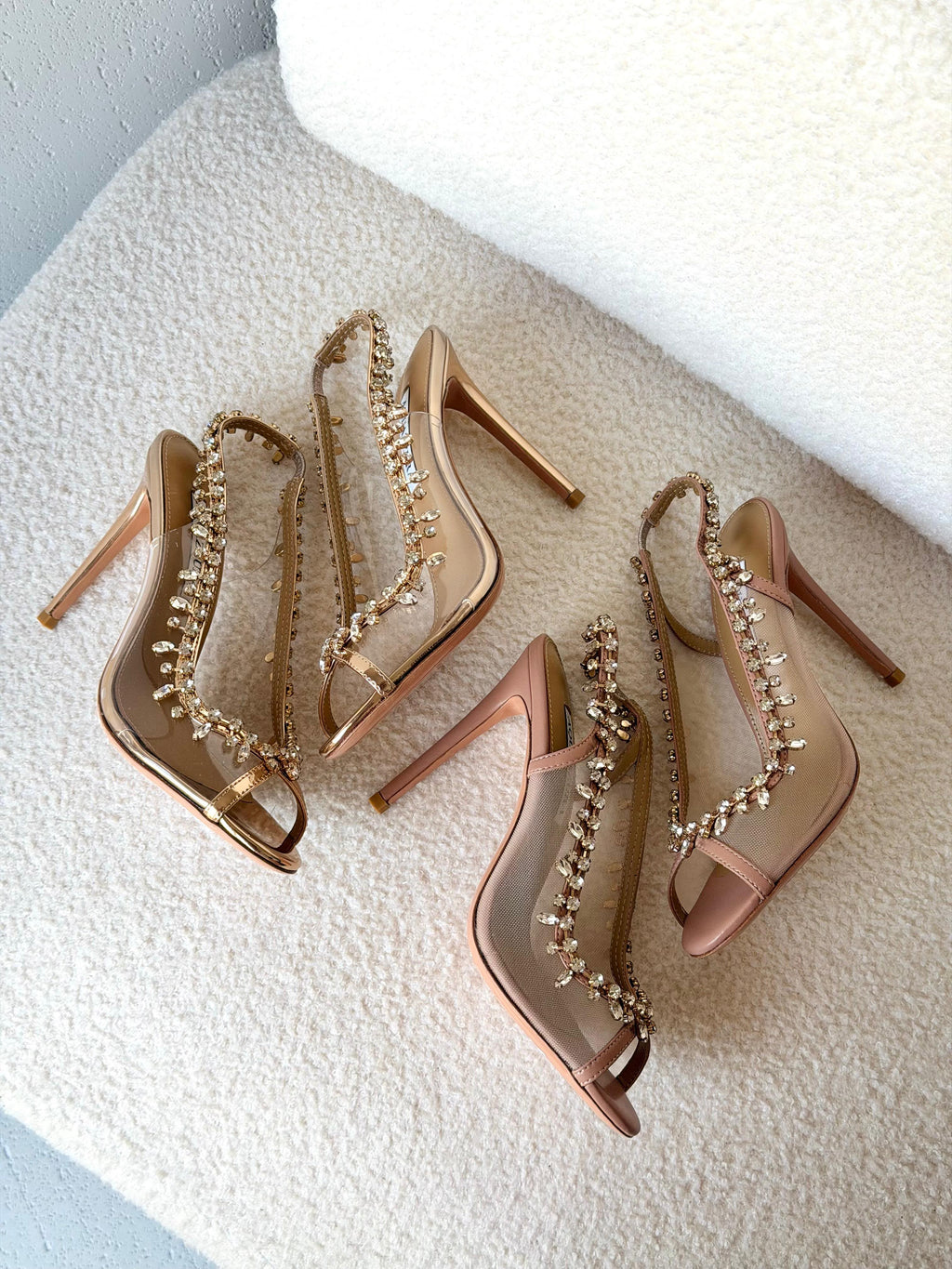 Aquazzura Temptation Crystal Sandal - 3