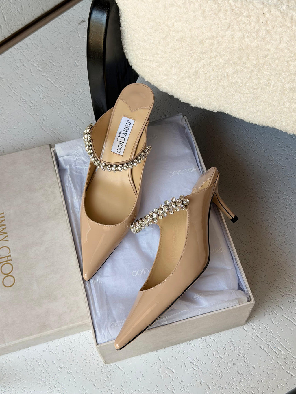 Jimmy Choo bing 100 mules - 8