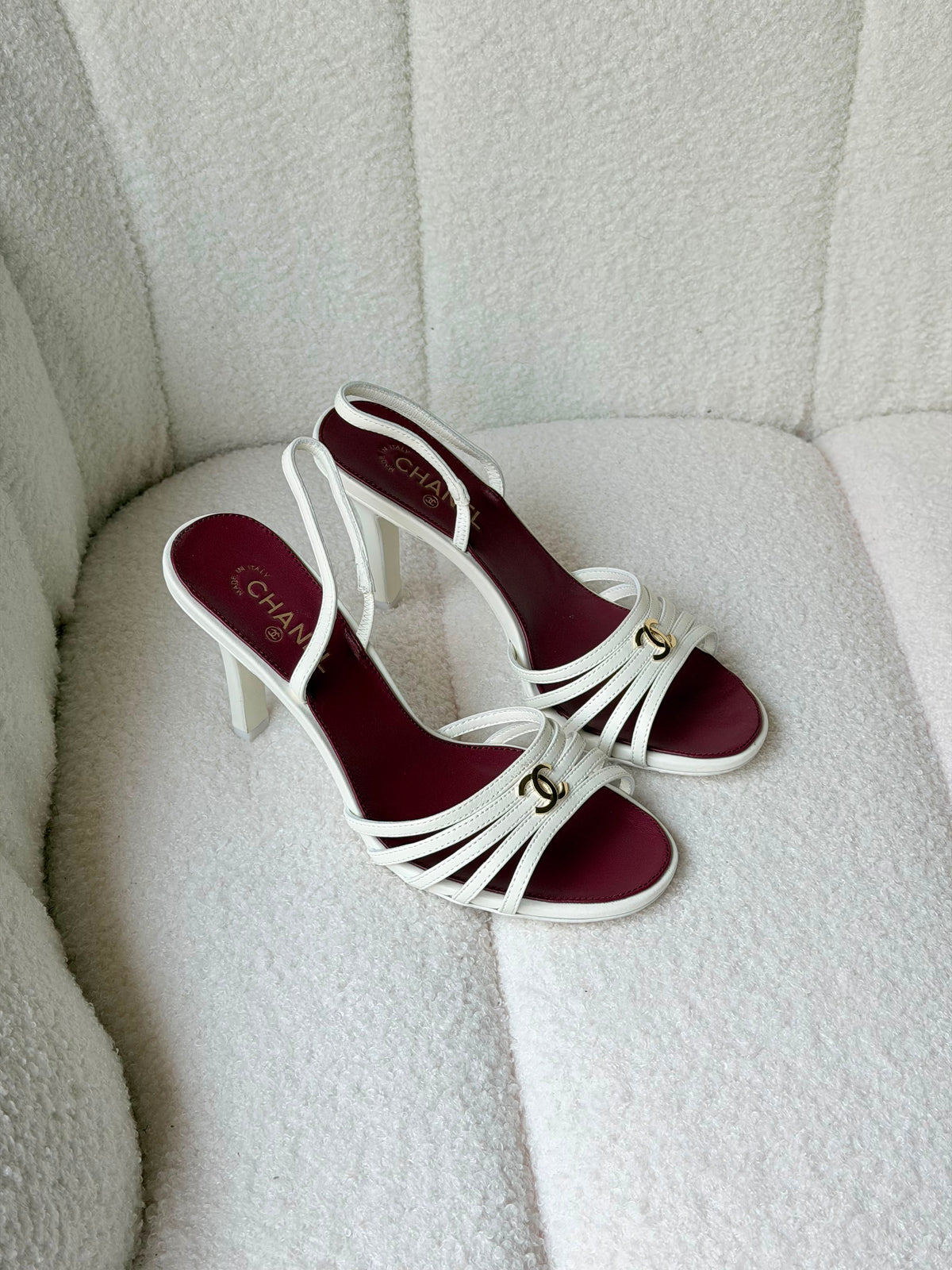 Chanel Sandals - Goatskin - 6