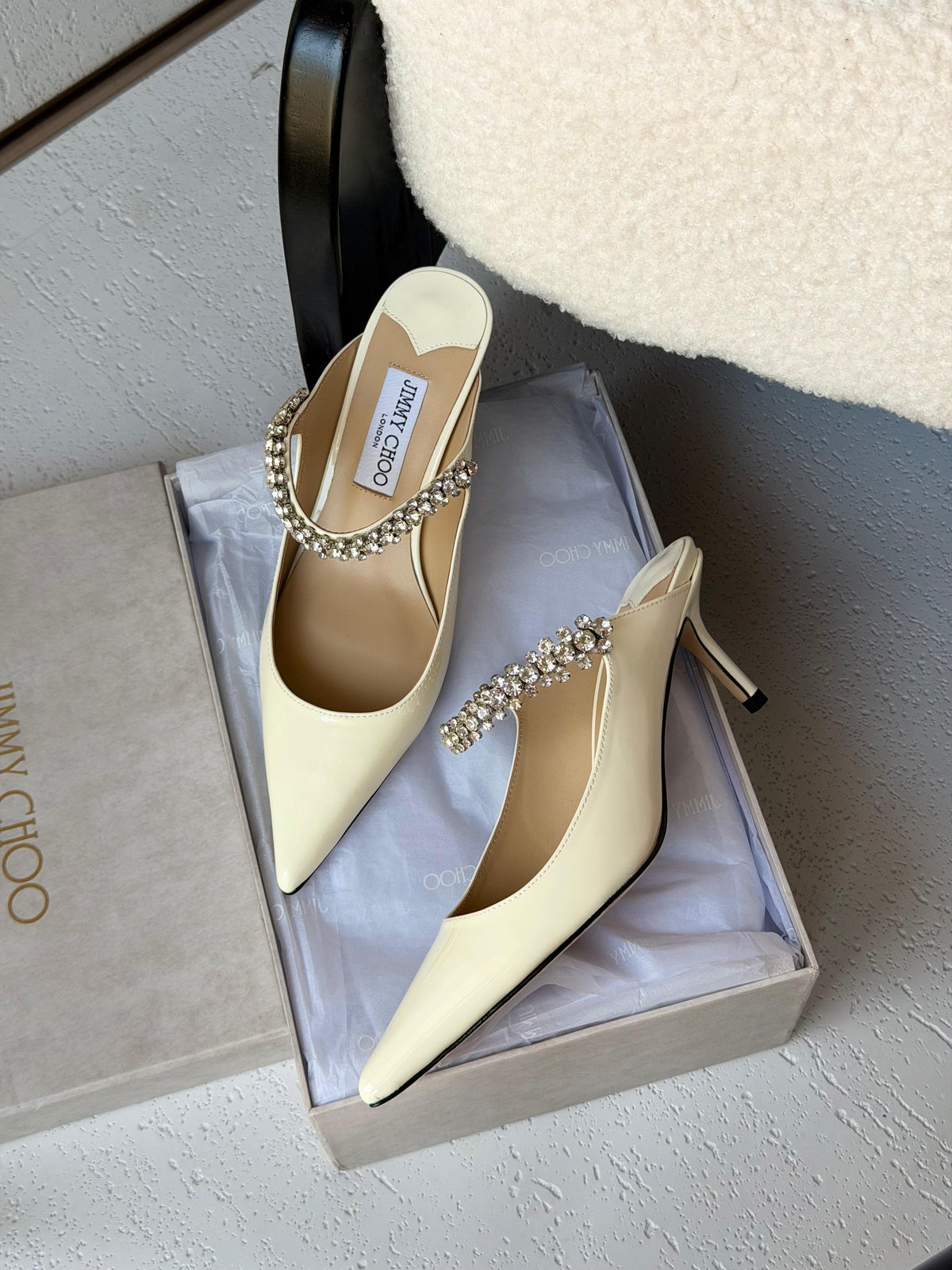 Jimmy Choo bing 100 mules - 7
