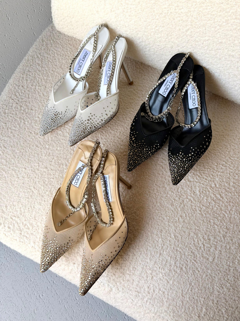 Jimmy Choo Saeda 100 pumps - 3