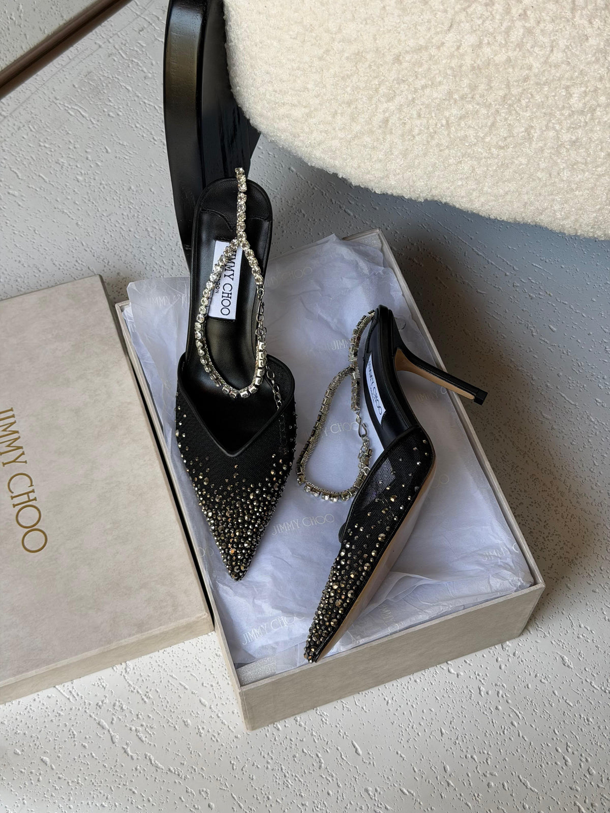 Jimmy Choo Saeda 100 pumps - 6