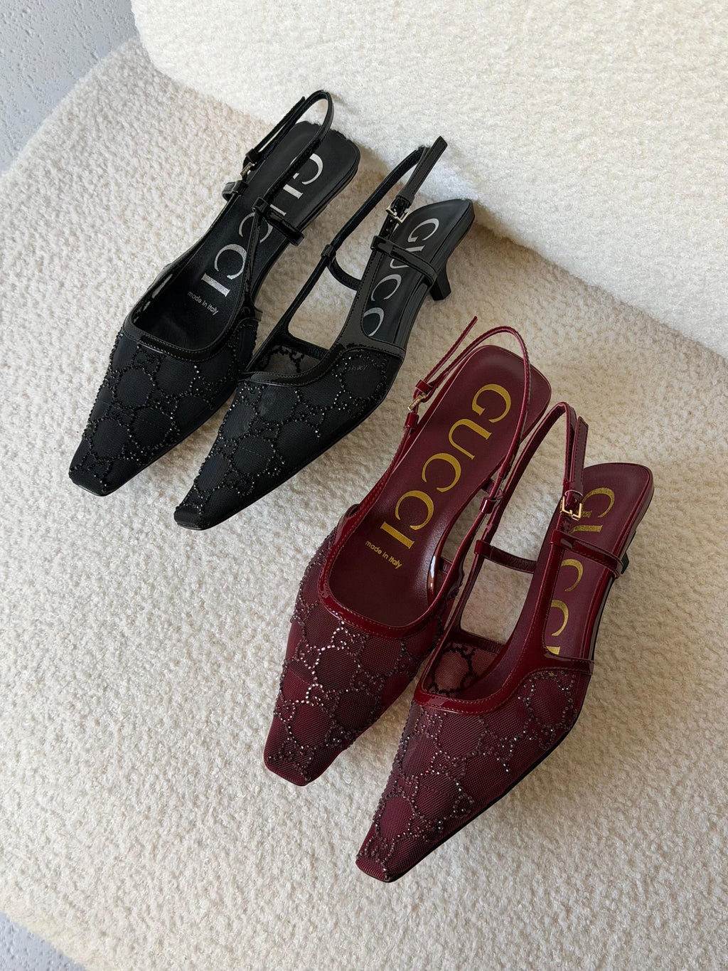 Gucci GG Slingback Pumps - 2