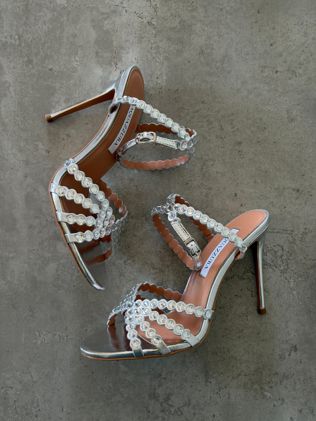 Aquazzura Tequila Embellished Sandals - 2