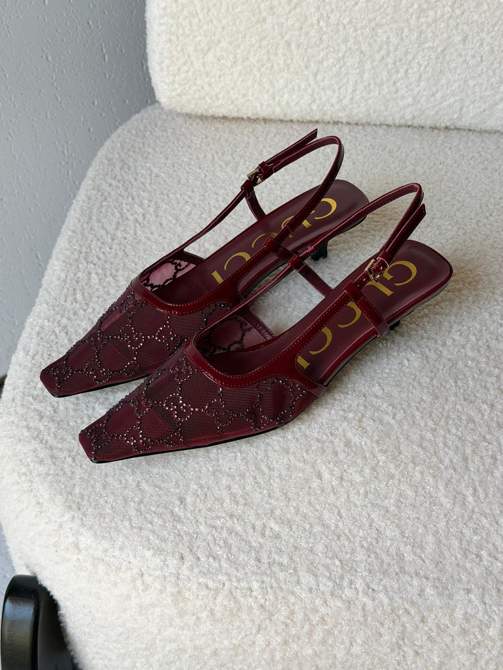 Gucci GG Slingback Pumps - 7