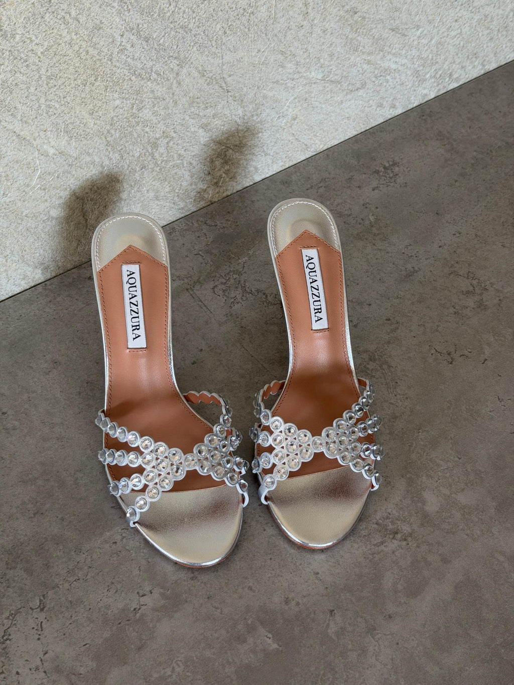 Aquazzura Tequila Embellished Sandals - 5