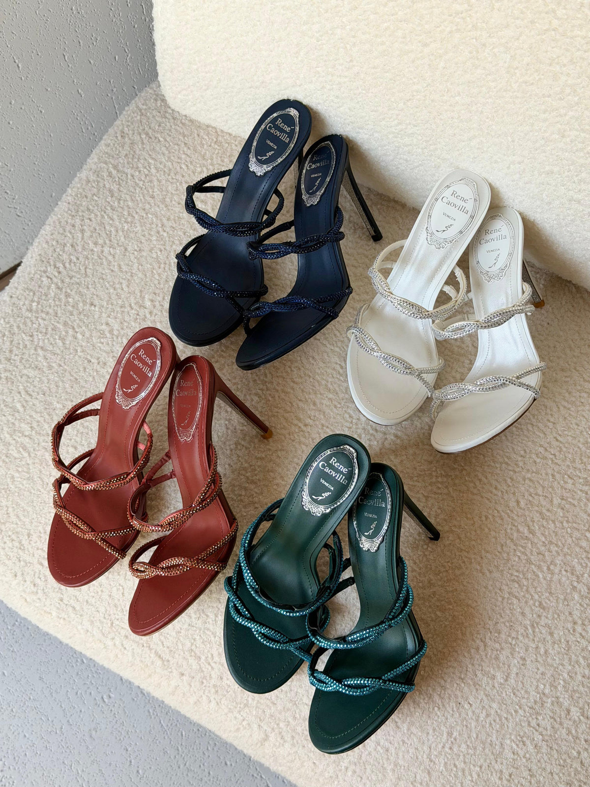 Rene Caovilla Braid Sandals - 2