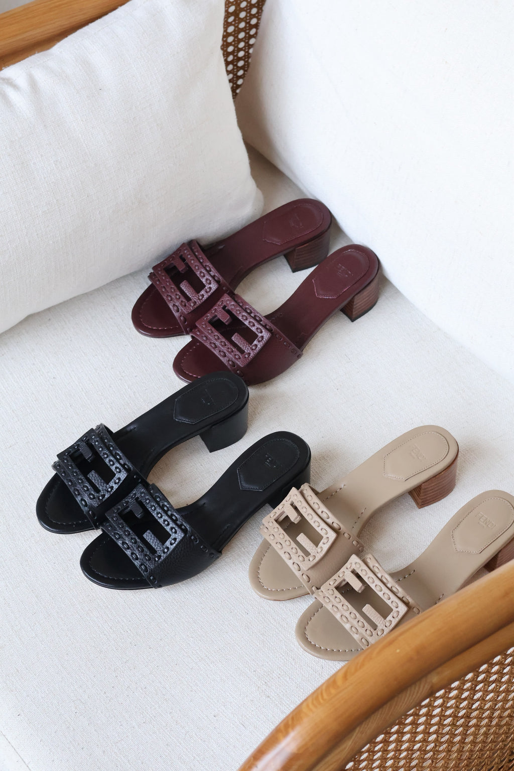 Fendi Baguette Sandals - 4