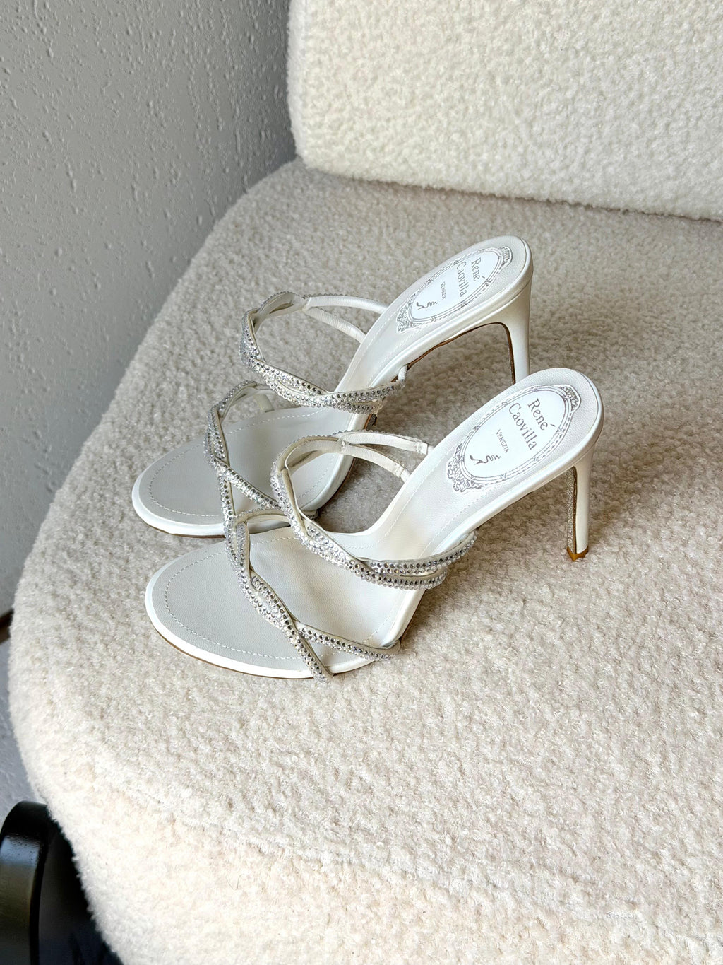 Rene Caovilla Braid Sandals - 6