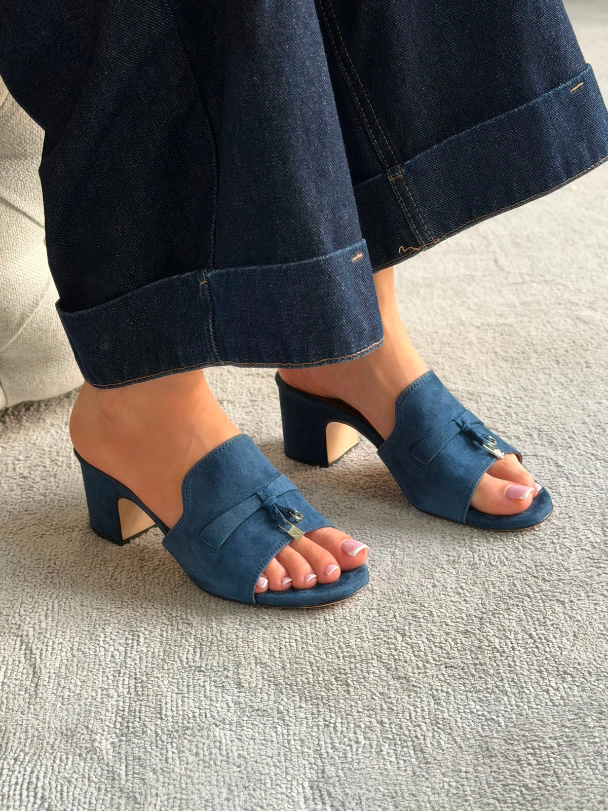Loro Piana Summer Charms Heeled Sandal - 4
