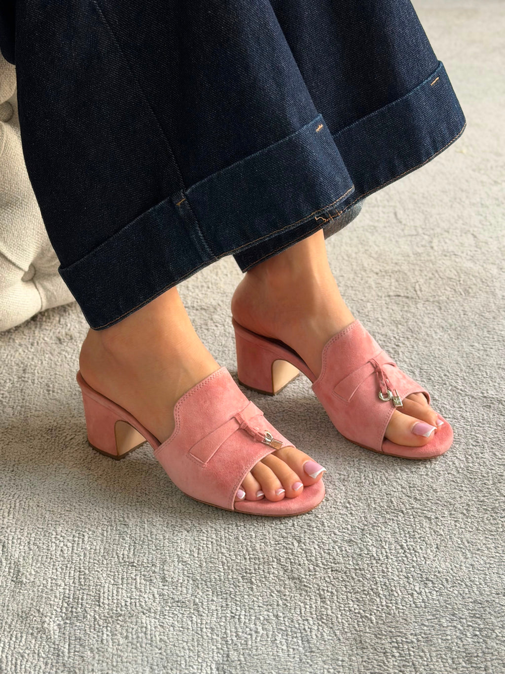 Loro Piana Summer Charms Heeled Sandal - 3