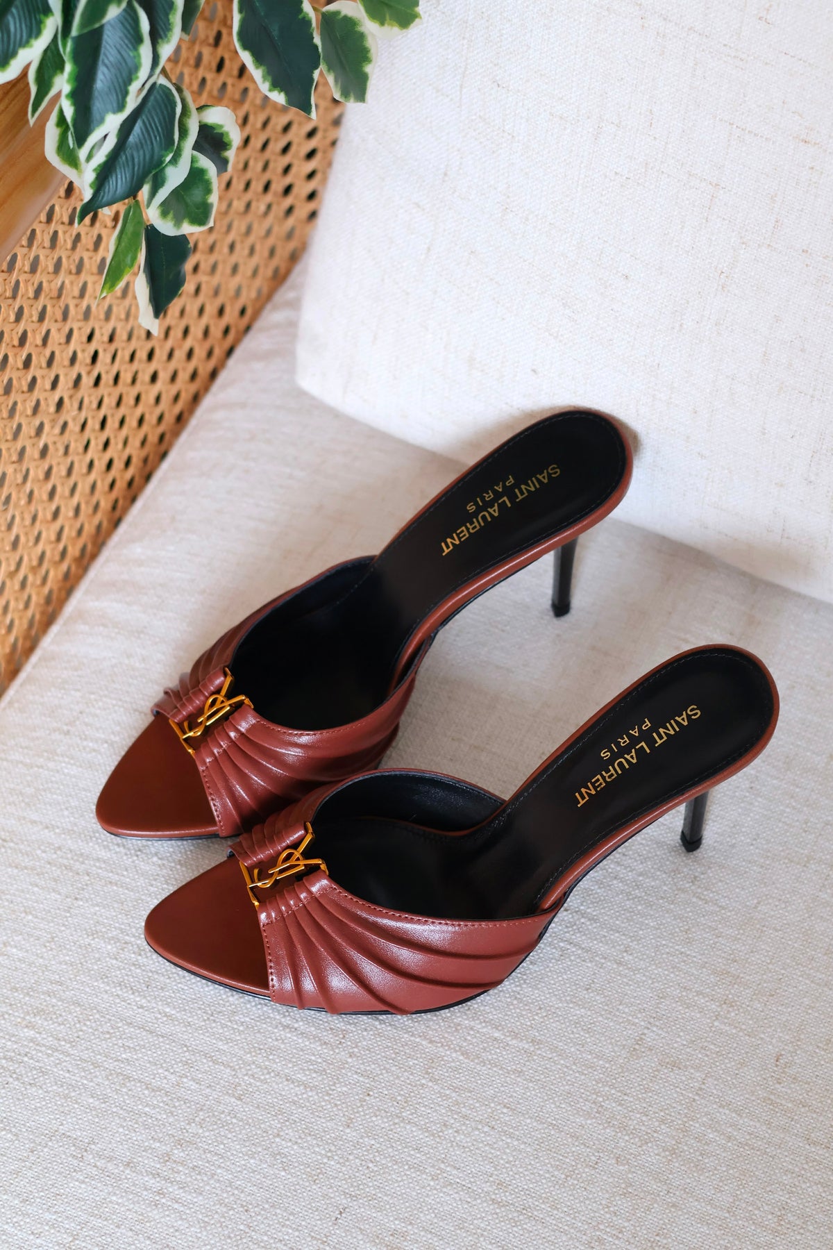 Saint Laurent Babylone Mules - 4