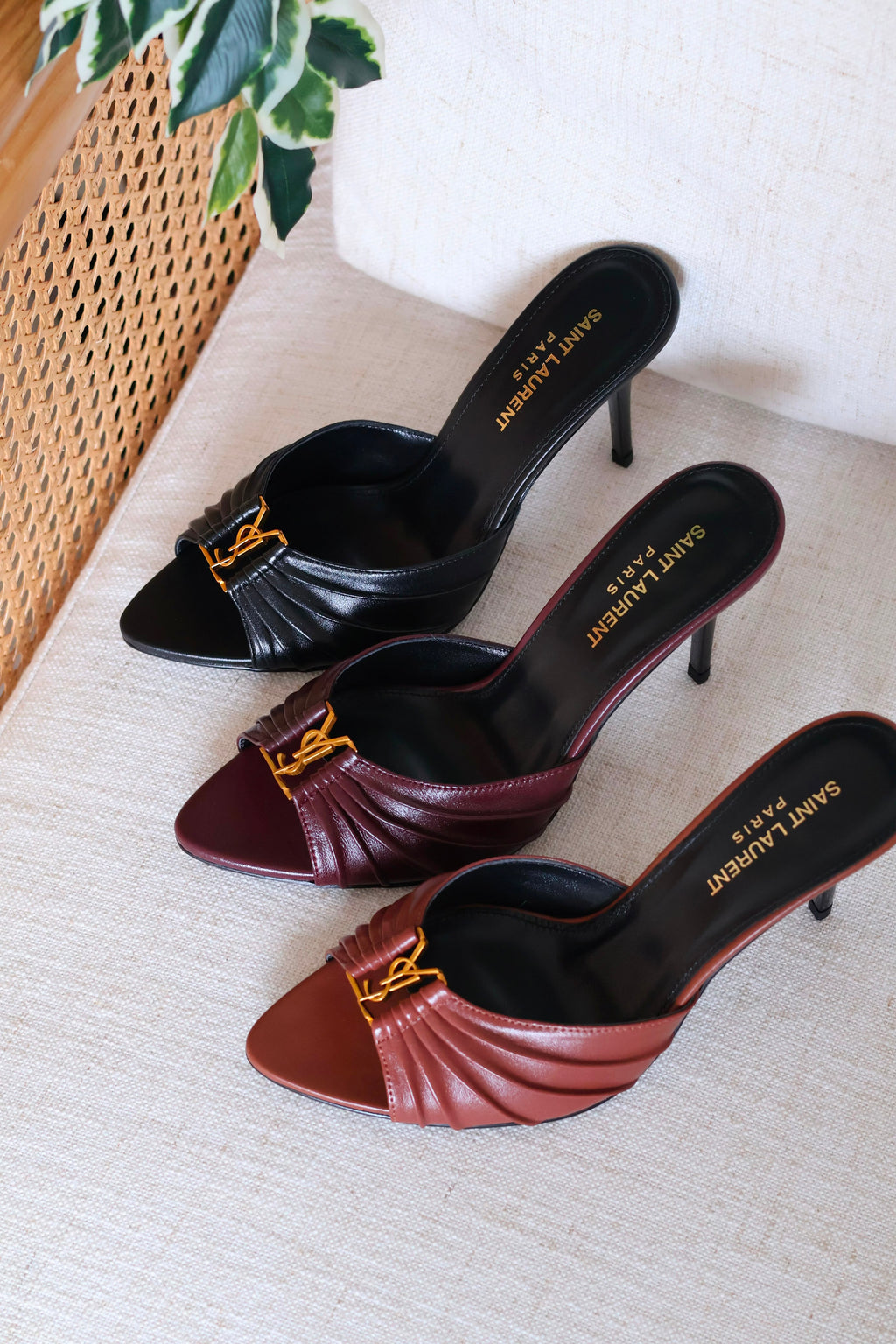 Saint Laurent Babylone Mules - 2