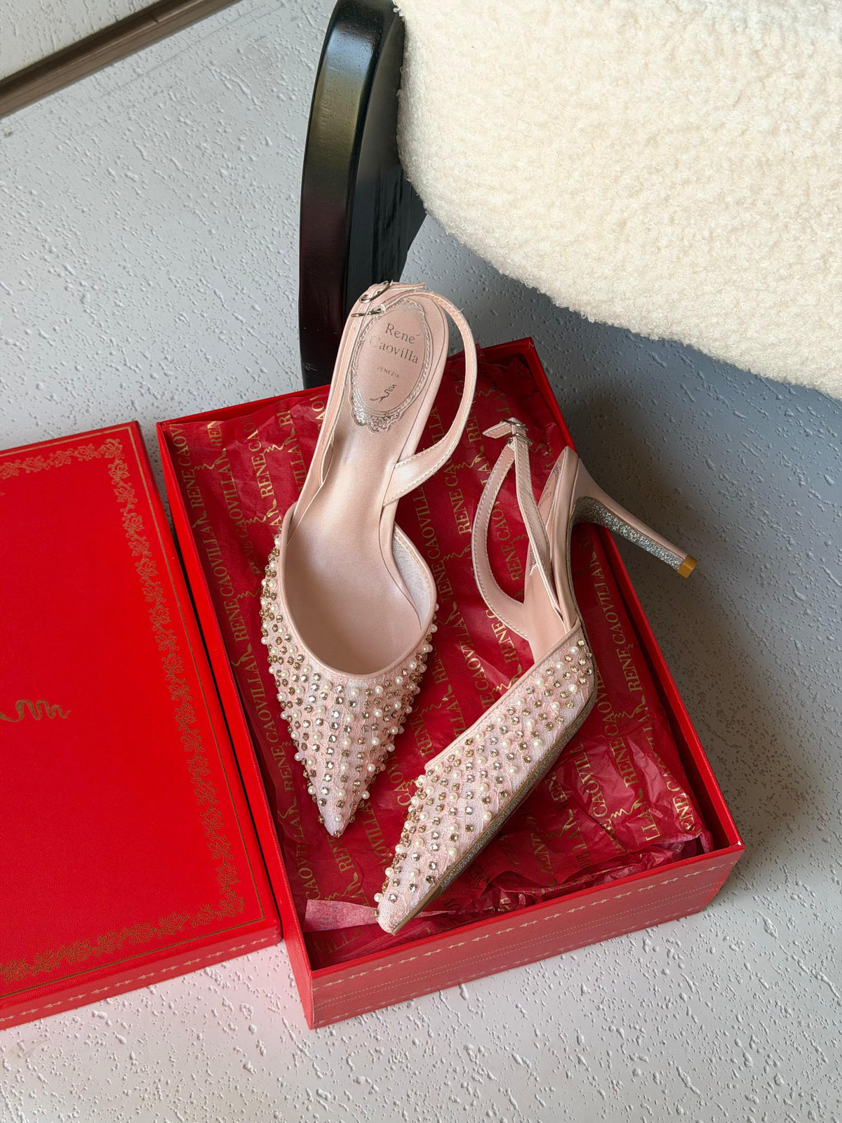 Rene Caovilla Aretha Slingback - 4