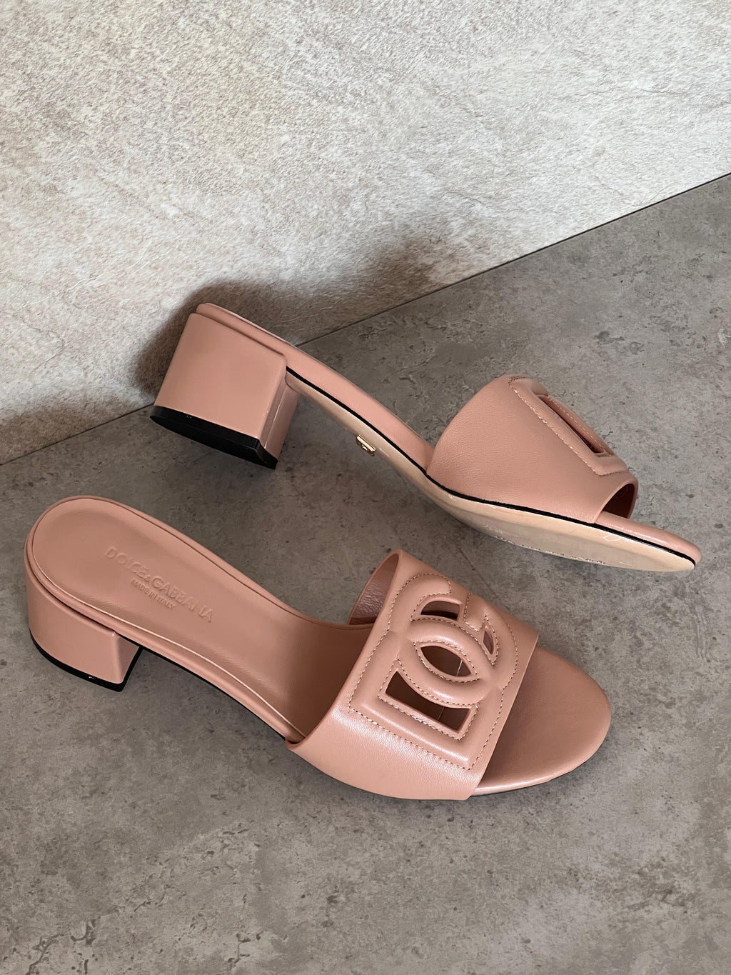 Dolce & Gabbana DG Millenials Leather Mules - 2