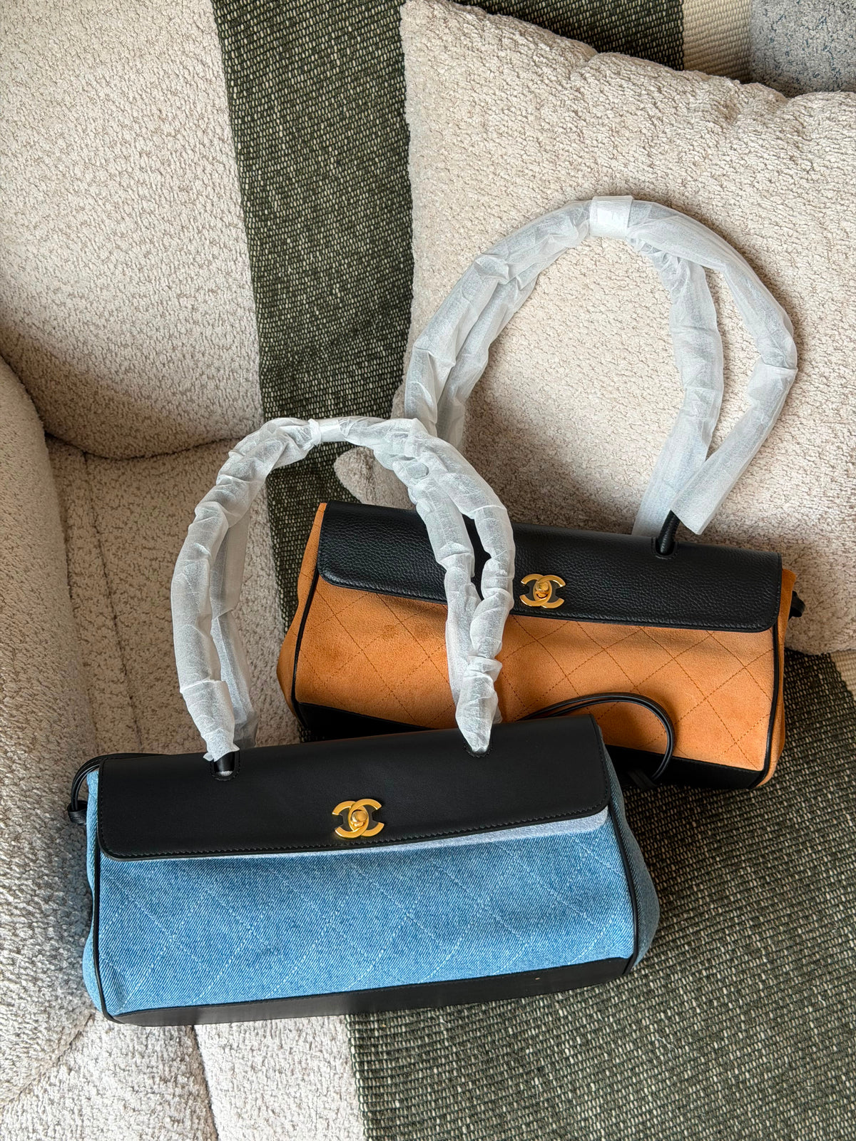 Chanel Calfskin Denim Stitched Urban Essentials - 2
