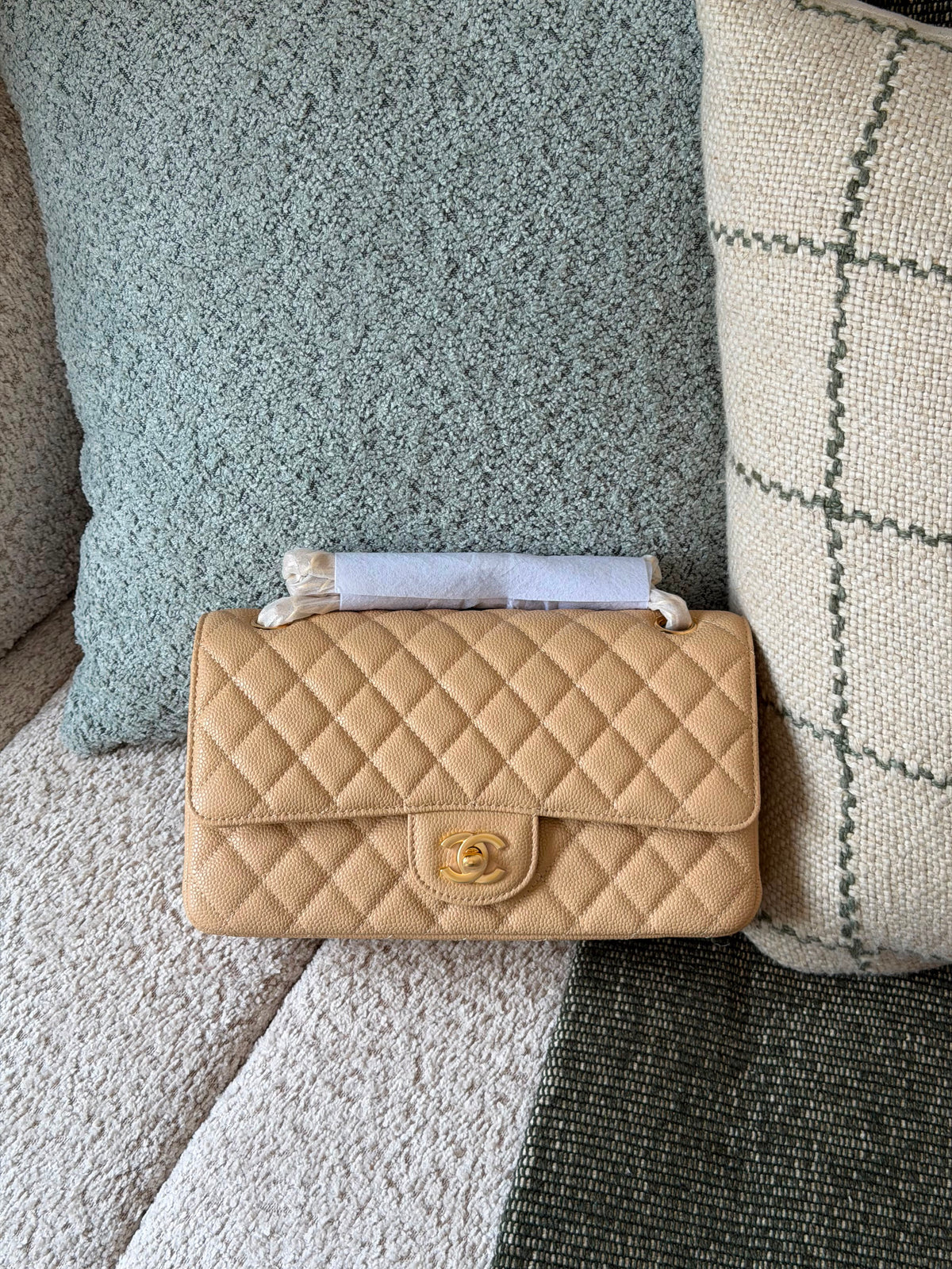 Chanel Medium Classic Double Flap Bag Gold Hardware - 9